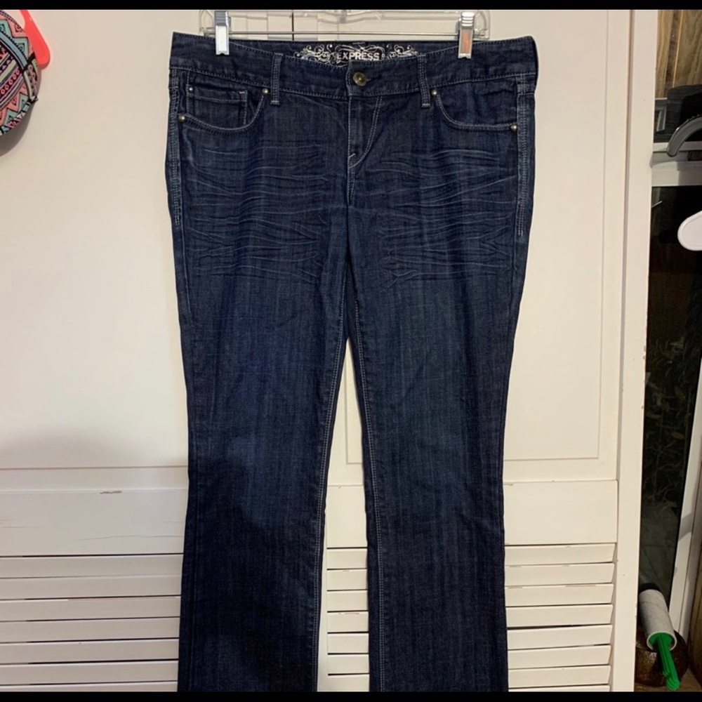 *140*EXPRESS ladies ‘Barely Boot’ boot cut jeans🔥